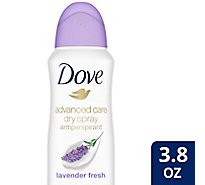 Dove Lavender Fresh Antiperspirants Deodorants - 3.8 Oz