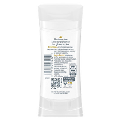 Dove Female Pomegranate And Lemon Verbena Deodorant Stick - 2.6 Oz - Image 6