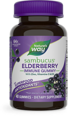 Nature's Way Sambucus Gummies - 40 Count - Image 1