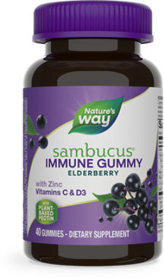 Nature's Way Sambucus Gummies - 40 Count