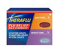 Theraflu Daytime and Nighttime Caplet Pack - 40 Count