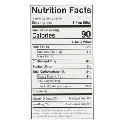 Jonnypops Oak Milk Chocolate Fudge - 8.25 Oz - Image 4