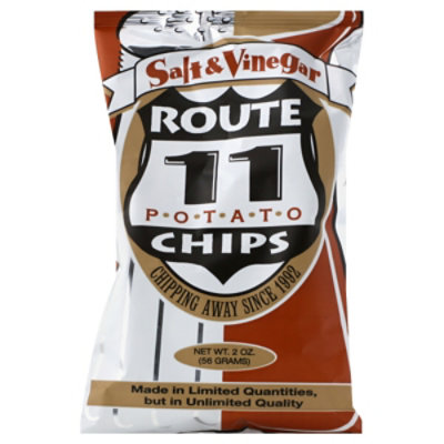 Route 11 Salt N Vinegar Potato Chips - 2 Oz - Image 1