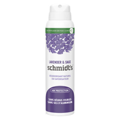 Schmidts Lavender & Sage Deodorant Spray - 3.2 Fl. Oz. - Image 1