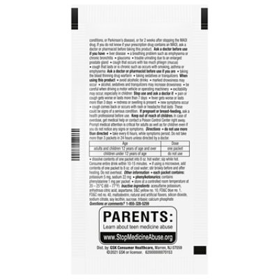 Theraflu Flu Relief Max Strength Nighttime Powder Packets - 6 Count - Image 4