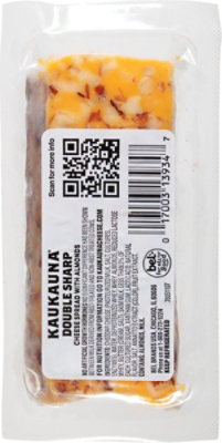 Kaukauna Double Sharp Cheddar Cln Log - 6 OZ - Image 6