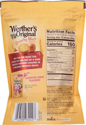 Storck Werther's Crunchy Malt Blissful Bites Cookie - 5 Oz - Image 6