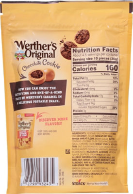 Storck Werther's Chocolate Blissful Bites Cookie - 5 Oz - Image 6