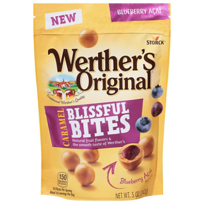 Strock Werther's Blueberry Acai Blissful Bites Cookie- 5 Oz - Image 1