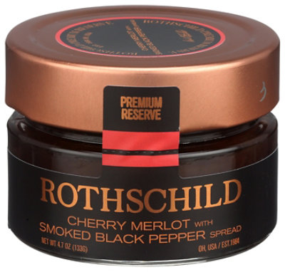 Robert Rothschild Premium Reserve Spread Cherry Merlot With Smoked Black Pepper - 4.7 OZ - Image 1