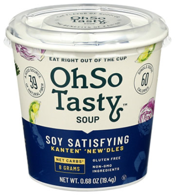 OhSo Tasty Soy Satisfying Newdle Soup - 0.68 Oz - Image 1