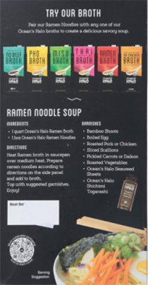 Ocean's Halo Organic Ramen Noodle - 8.4 Oz - Image 6