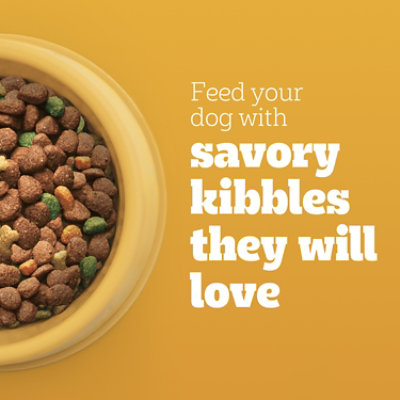 Pedigree With Marrobites Pieces Steak And Vegetable Flavor Adult Dry Dog Food Bag - 14 Lbs - Image 2