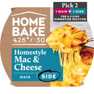 Home Bake Macaroni & Cheese Frozen Entrees Sides - 22.2 Oz - Image 1