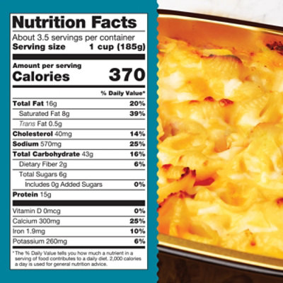 Home Bake Macaroni & Cheese Frozen Entrees Sides - 22.2 Oz - Image 2