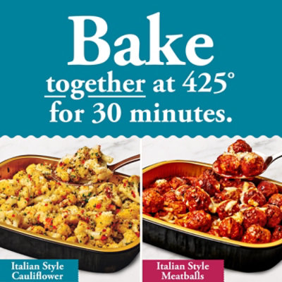 Home Bake Veggie Italian Herb Cauliflower Frozen Entrees Sides - 15 Oz - Image 4