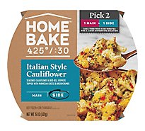 Home Bake Veggie Italian Herb Cauliflower Frozen Entrees Sides - 15 Oz