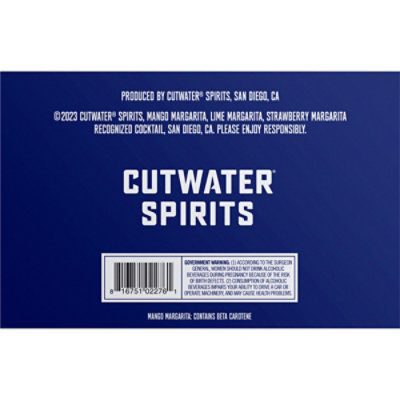 Cutwater Fruit Fiesta Margarita Variety Pack - 6-12 FZ - Image 3