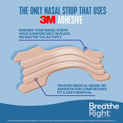 Breathe Right Extra Strength Tan Nasal Strips - 26 Count - Image 4