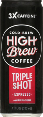 High Brew Triple Shot Espresso - 11 FZ - Image 2