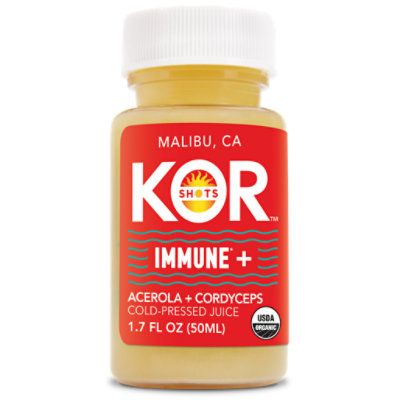 Kor Organic Immune Shot With Acerola And Cordyceps - 1.7 FZ - Image 1