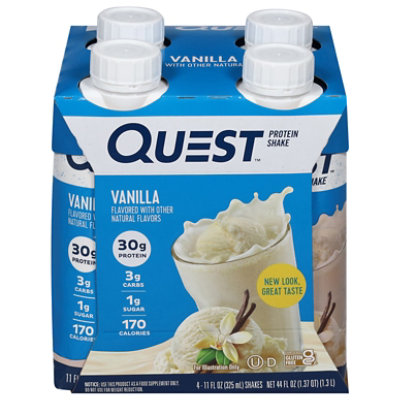 Quest Ready To Drink Vanilla Protein Shake - 44 Fl. Oz. - Image 3