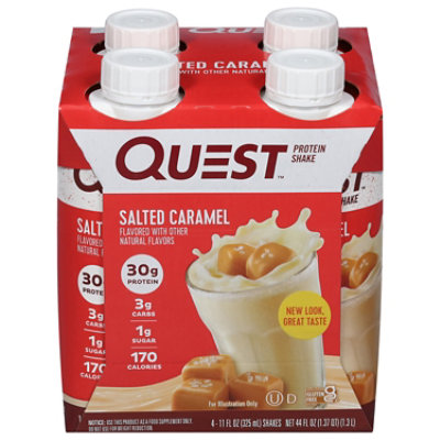 Quest Ready To Drink Salted Caramel Protein Shake - 44 Fl. Oz. - Image 3