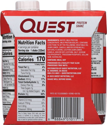 Quest Ready To Drink Salted Caramel Protein Shake - 44 Fl. Oz. - Image 6