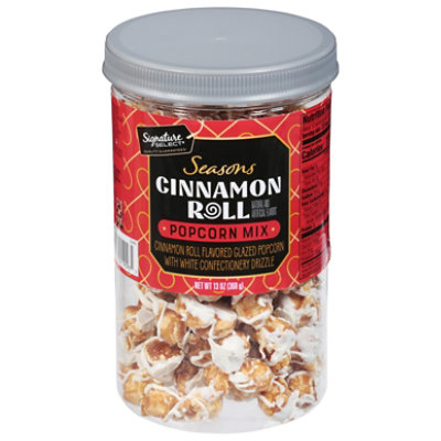 Signature SELECT Seasons Cinnamon Roll Popcorn Mix - 13 Oz - Image 3