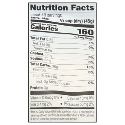 Lundberg Family Farms Organic California White Basmati Rice - 4 Lb - Image 3