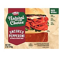 Hormel Natural Choice Uncured Pepperoni - 6 Oz