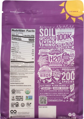 Lundberg Family Farms Organic California White Jasmine Rice - 4 Lb - Image 5