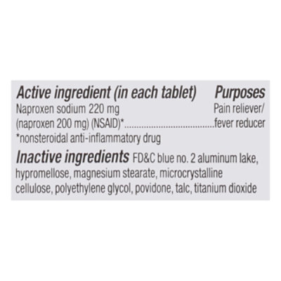 Signature Select/Care Naproxen Sodium Tablets 220 mg - 90 Count - Image 4