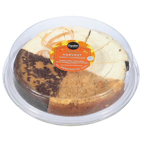 Signature Select Seasons Cheesecake Platter Fall 9 In - 40 OZ