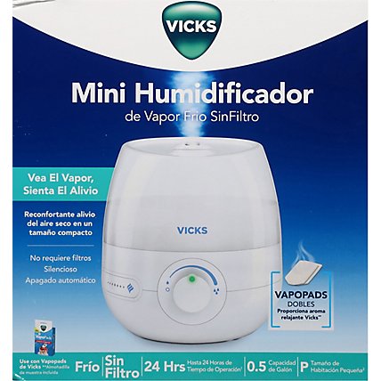 Vicks Half Gallon Ultrasonic Refresh Cool Mist Humidifier - Each - Image 4