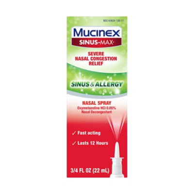 Mucinex Sinus Max Spray S&A - 0.75 Oz - Image 3