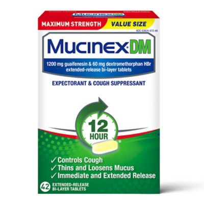 Mucinex DM 1200 mg - 42 Count - Image 3