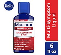 Mucinex Sinus-Max - 6 Fl. Oz.