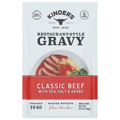 Kinder's Classic Beef Bone Broth Gravy Mix - Each