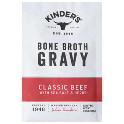 Kinder's Classic Beef Bone Broth Gravy Mix - Each - Image 3