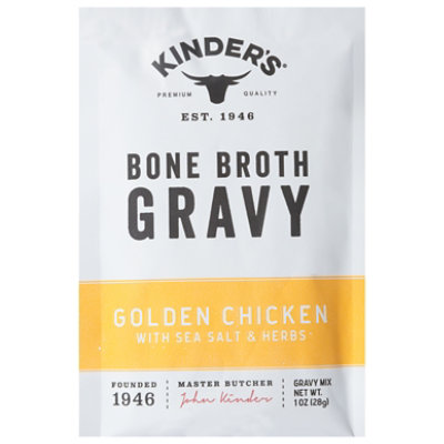 Kinder's Golden Chicken Bone Broth Gravy - Each - Image 1