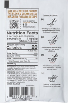 Kinder's Roasted Turkey Bone Broth Gravy - Each - Image 6