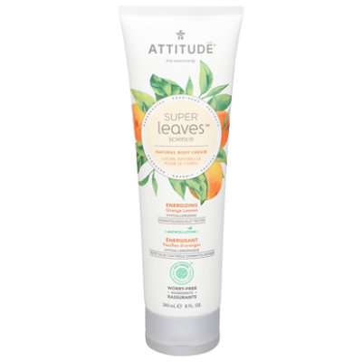 Attitude Super Leaves Energizing Body Cream - 8 Oz - Image 3