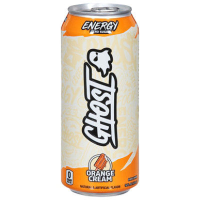 Ghost Orange Cream Energy Drink - 16 Fl. Oz. - Image 1