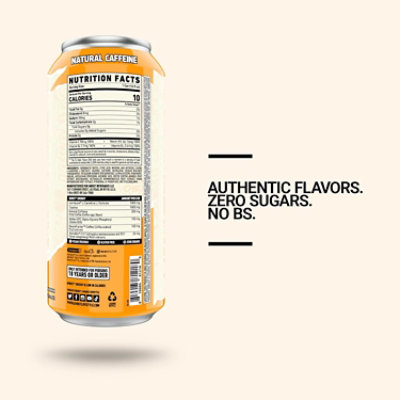 Ghost Orange Cream Energy Drink - 16 Fl. Oz. - Image 2