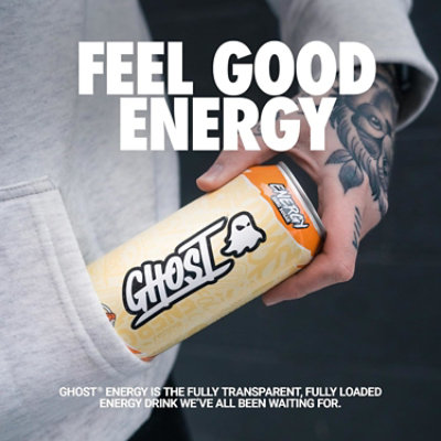 Ghost Orange Cream Energy Drink - 16 Fl. Oz. - Image 3