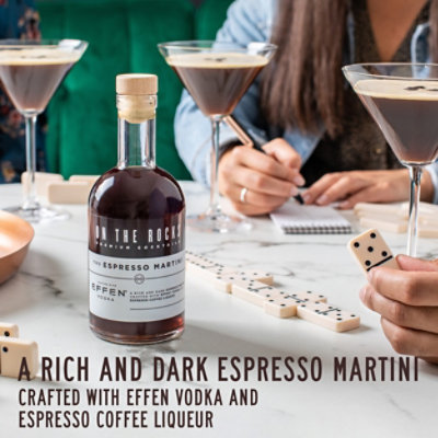 On The Rocks EFFEN Espresso Martini Ready to Drink Cocktail - 375 Ml - Image 2