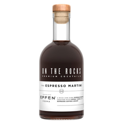 On The Rocks EFFEN Espresso Martini Ready to Drink Cocktail - 375 Ml - Image 2