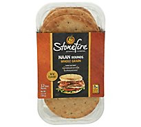 Stonefire Whole Grain Naan Rounds - 12.7 OZ