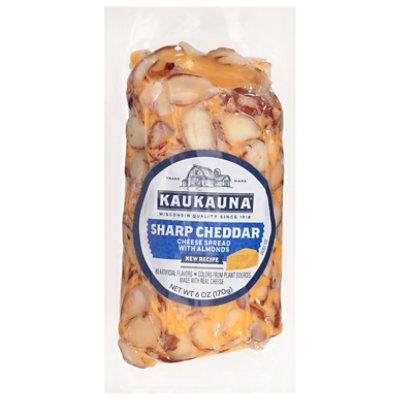 Kaukauna Sharp Cheddar Spreadable Cheese Log - 6 Oz - Image 3